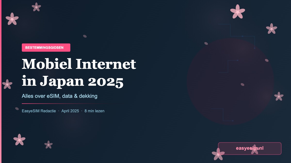 Mobiel Internet in Japan: De Complete Gids voor Nederlandse Reizigers (2026)